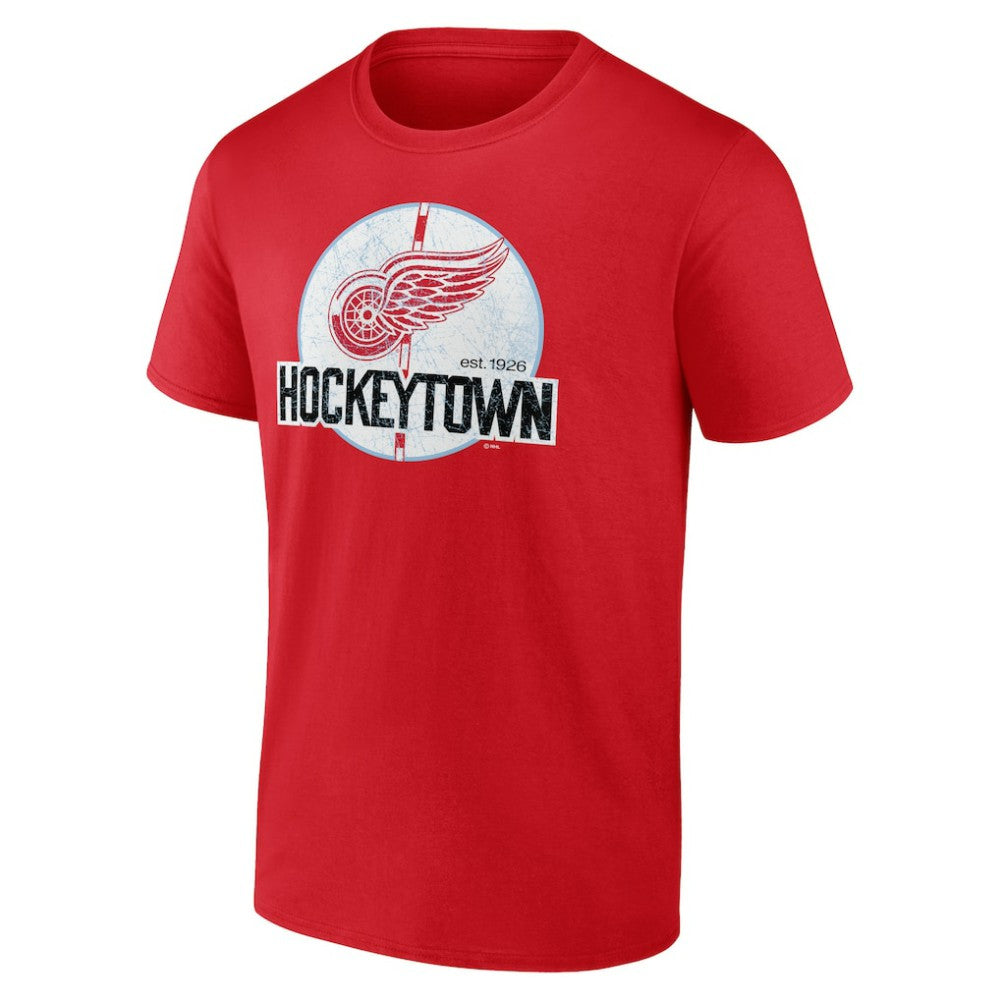 Detroit Red Wings Ice Cluster T-Shirt For Sale
