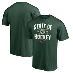 Minnesota Wild Hometown Collection Push Ahead T-Shirt Outlet