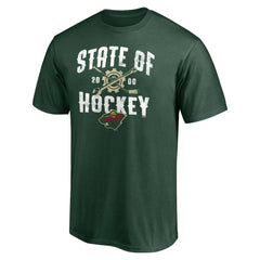 Minnesota Wild Hometown Collection Push Ahead T-Shirt Outlet