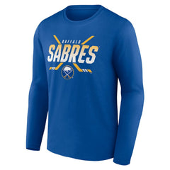 Buffalo Sabres Covert Logo Long Sleeve T-Shirt Outlet