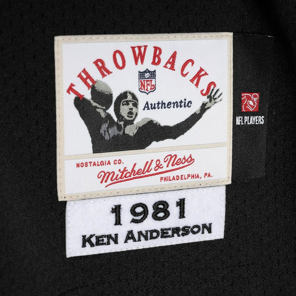 Cincinnati Bengals Mitchell & Ness Ken Anderson  1981 Authentic Throwback Retired Player Jersey