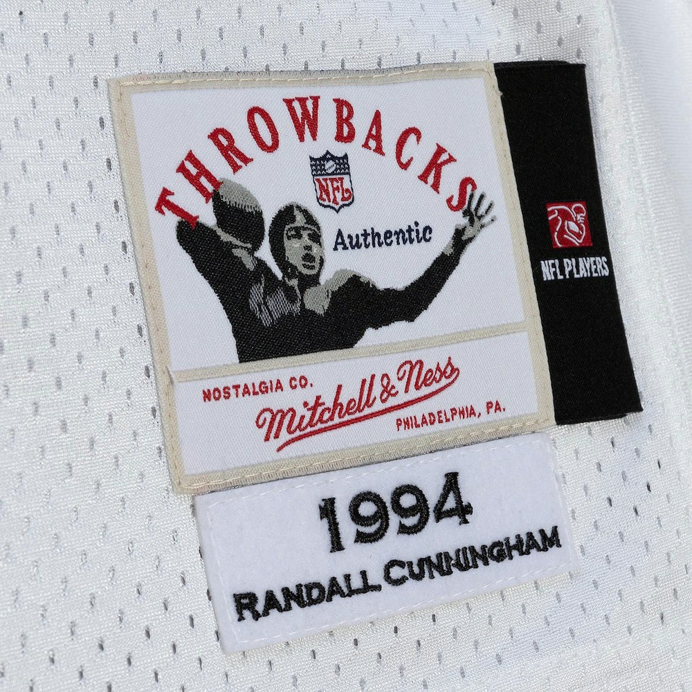 Philadelphia Eagles Mitchell & Ness Randall Cunningham  1994 Authentic Throwback Retired Player Jersey