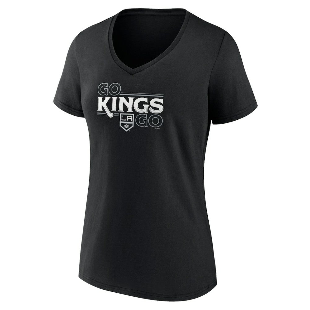 Los Angeles Kings Women's Active Edge V-Neck T-Shirt Outlet