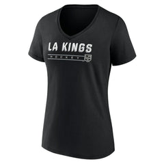 Los Angeles Kings Women's Primary Play V-Neck T-Shirt Outlet
