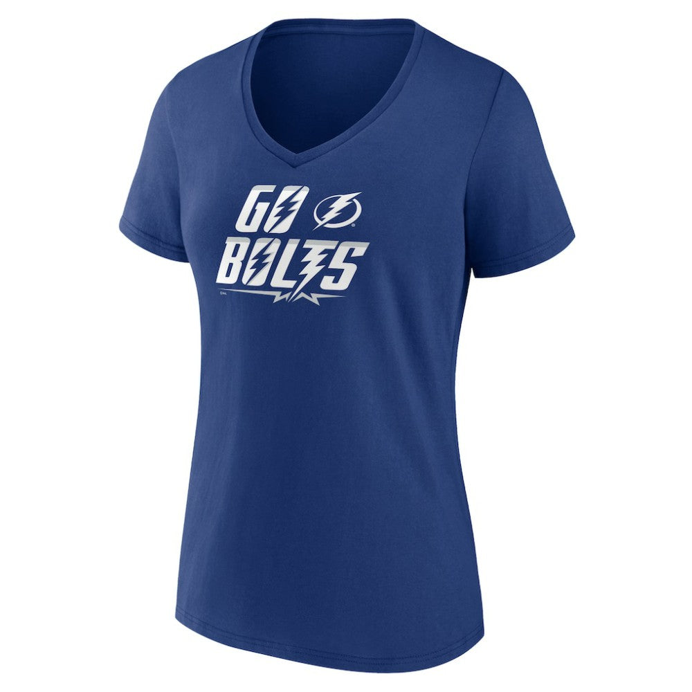 Tampa Bay Lightning Women's Active Edge V-Neck T-Shirt Sale