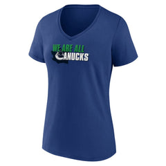 Vancouver Canucks Women's Active Edge V-Neck T-Shirt Sale