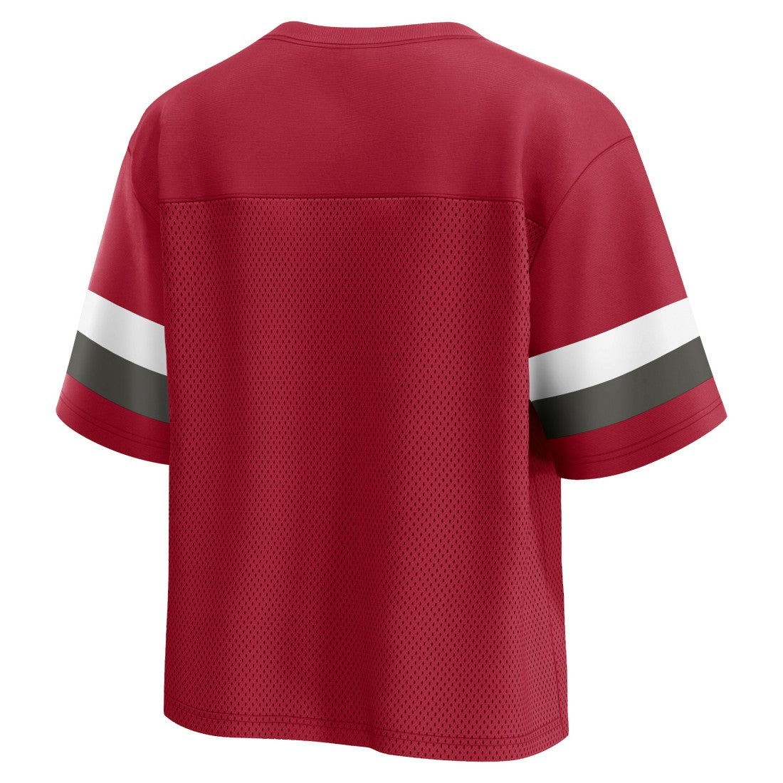 Tampa Bay Buccaneers Fanatics Women's Established Jersey Cropped V-Neck T-Shirt