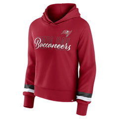 Tampa Bay Buccaneers Fanatics Women's Over Under Pullover Hoodie