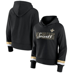 New Orleans Saints Fanatics Women's Over Under Pullover Hoodie