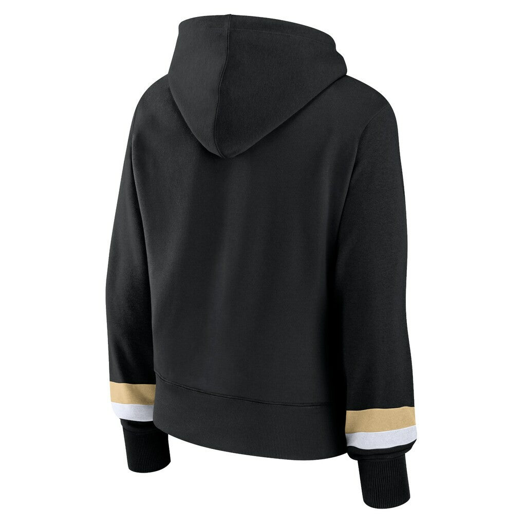 New Orleans Saints Fanatics Women's Over Under Pullover Hoodie