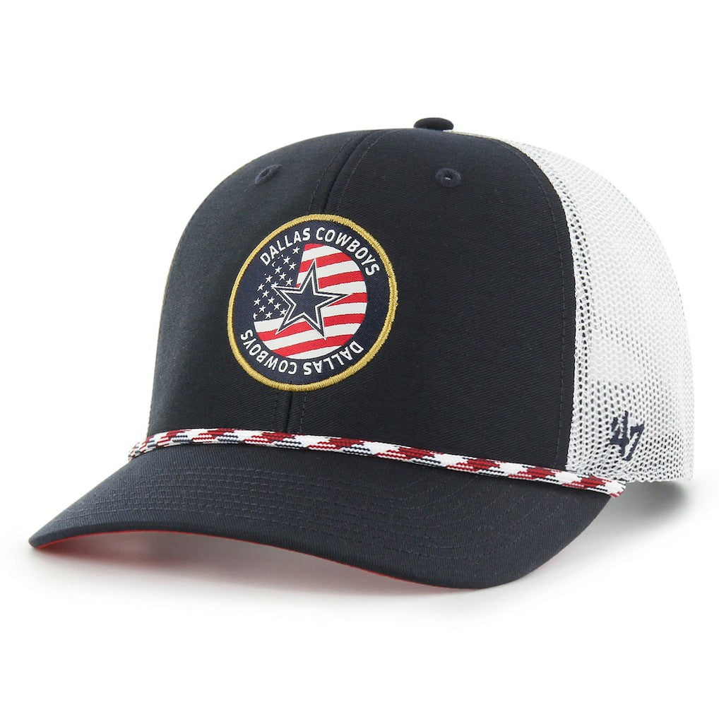 Dallas Cowboys 47 brand '47 Union Patch Trucker Adjustable Hat