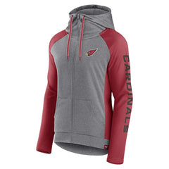 Arizona Cardinals Fanatics Women's Blind Side Lightweight Full-Zip Hoodie