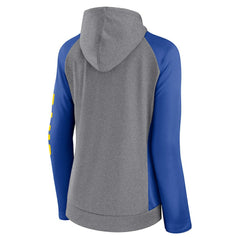 Los Angeles Rams Fanatics Women's Blind Side Lightweight Full-Zip Hoodie