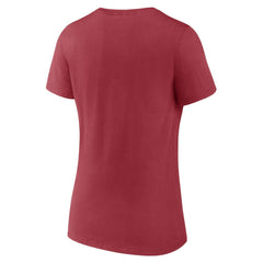 Arizona Cardinals Fanatics Women's Back Home Again V-Neck T-Shirt