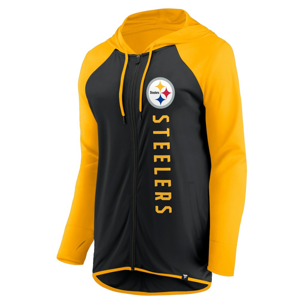 Pittsburgh Steelers Fanatics Women's Forever Fan Full-Zip Hoodie