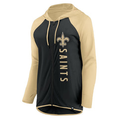 New Orleans Saints Fanatics Women's Forever Fan Full-Zip Hoodie