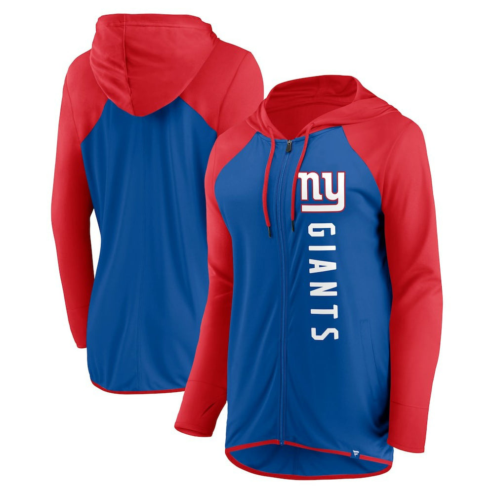 New York Giants Fanatics Women's Forever Fan Full-Zip Hoodie