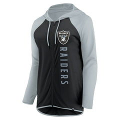Las Vegas Raiders Fanatics Women's Forever Fan Full-Zip Hoodie