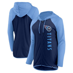Tennessee Titans Fanatics Women's Forever Fan Full-Zip Hoodie