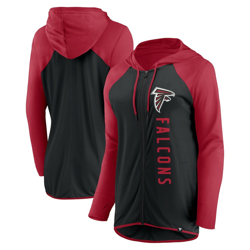 Atlanta Falcons Fanatics Women's Forever Fan Full-Zip Hoodie