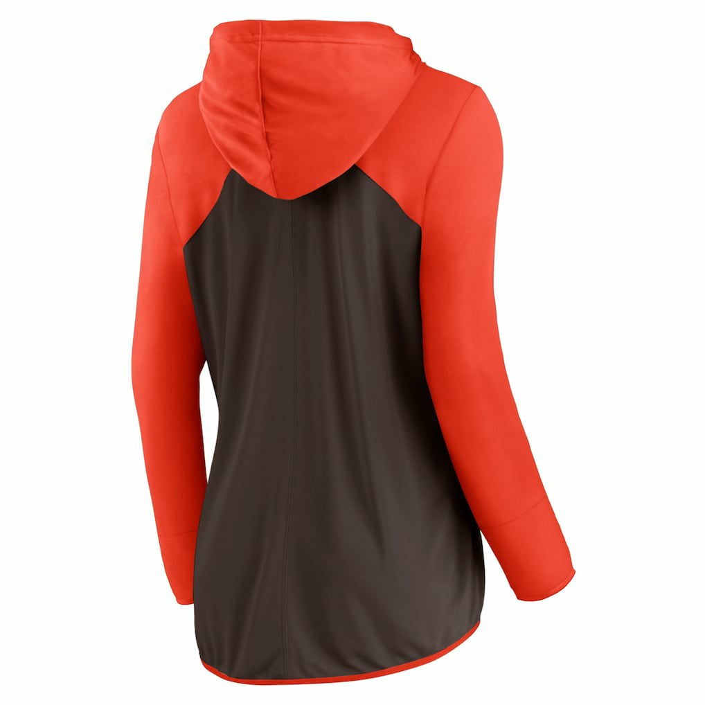 Cleveland Browns Fanatics Women's Forever Fan Full-Zip Hoodie