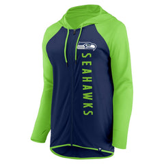 Seattle Seahawks Fanatics Women's Forever Fan Full-Zip Hoodie