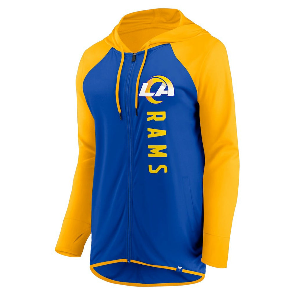 Los Angeles Rams Fanatics Women's Forever Fan Full-Zip Hoodie
