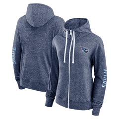 Tennessee Titans Fanatics Women's Opening Coin Flip Lightweight Full-Zip Hoodie
