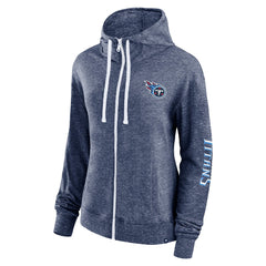 Tennessee Titans Fanatics Women's Opening Coin Flip Lightweight Full-Zip Hoodie