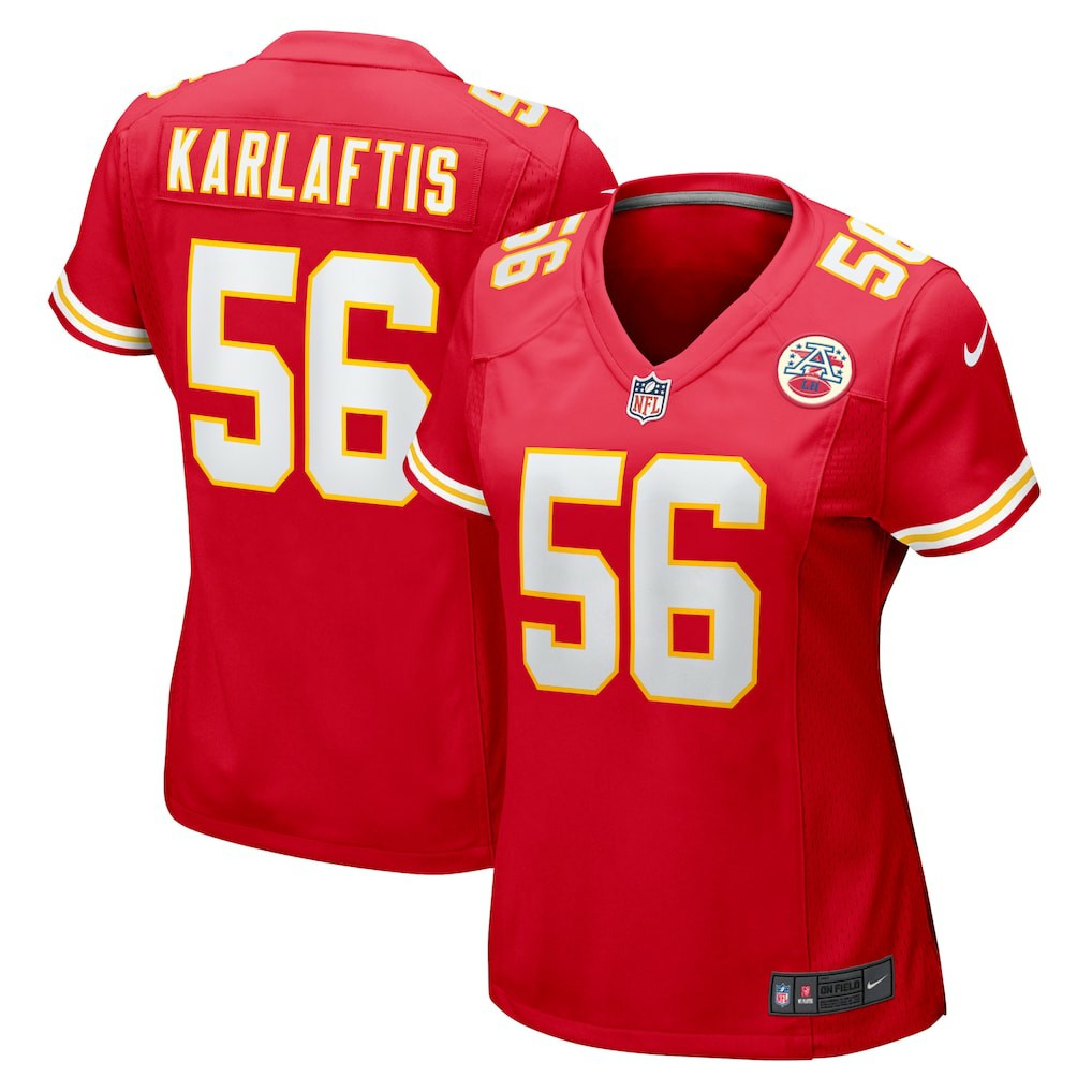 Kansas City Chiefs Nike George Karlaftis  Women's Game Player Jersey