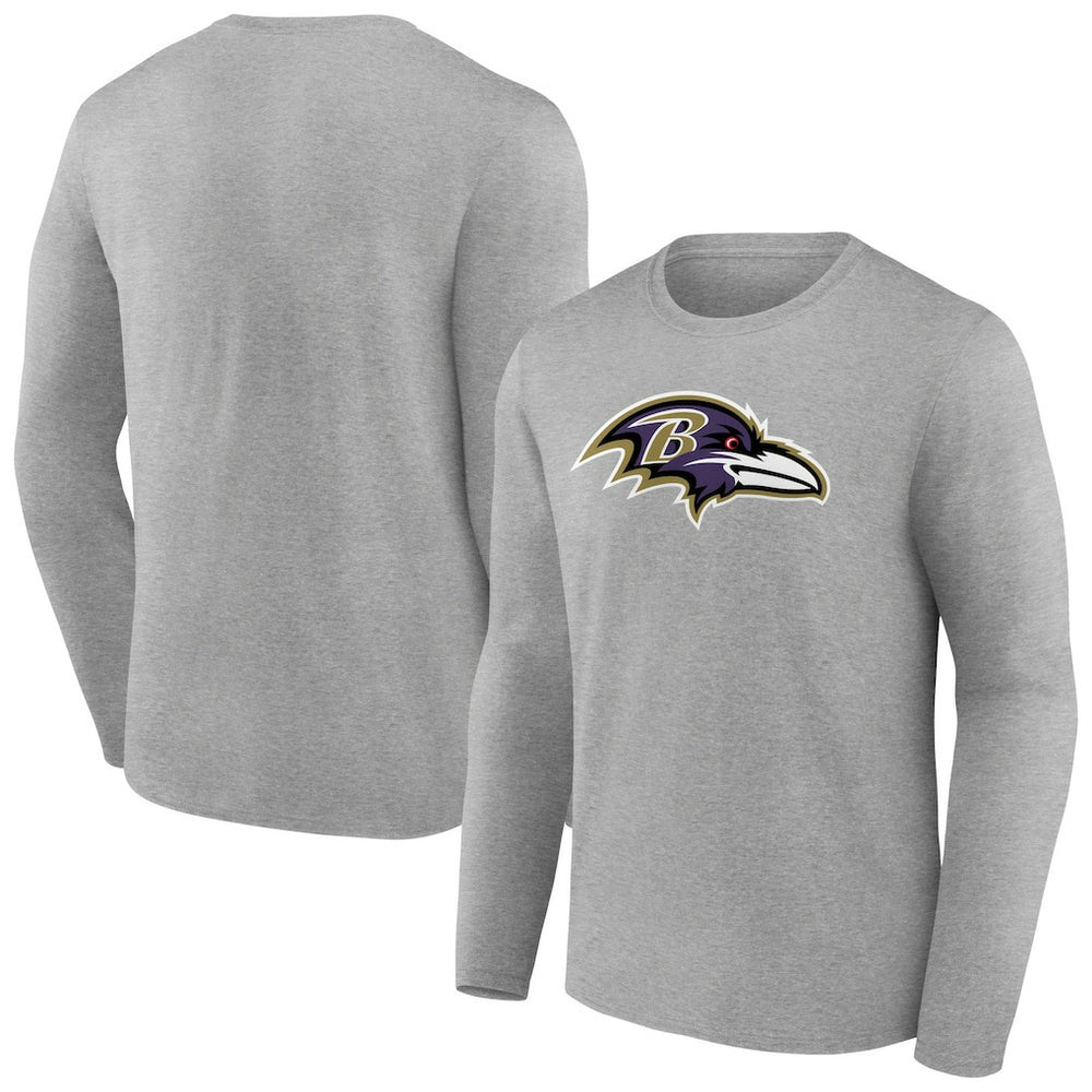 Baltimore Ravens  Primary Team Logo Long Sleeve T-Shirt