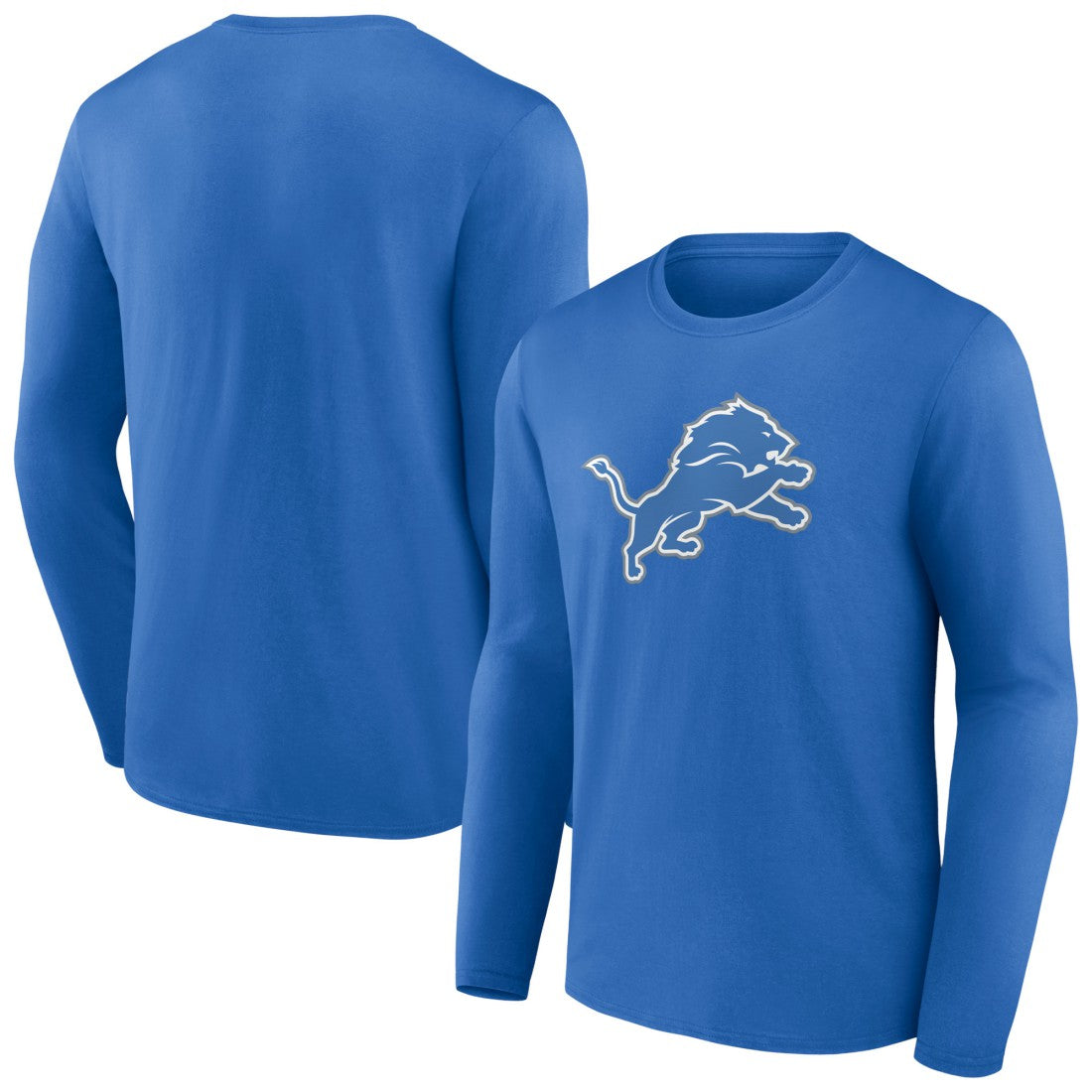 Detroit Lions  Primary Team Logo Long Sleeve T-Shirt