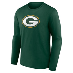 Green Bay Packers  Primary Team Logo Long Sleeve T-Shirt