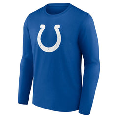 Indianapolis Colts  Primary Team Logo Long Sleeve T-Shirt