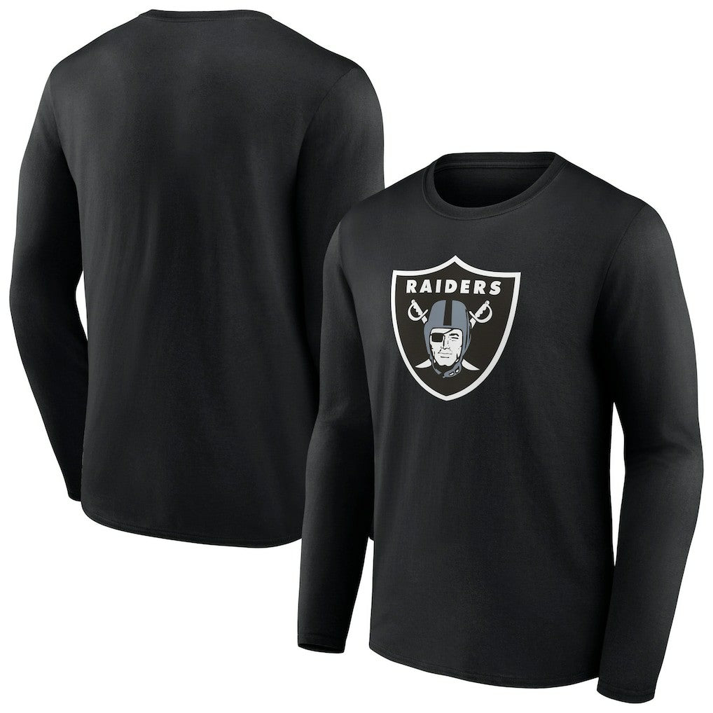 Las Vegas Raiders  Primary Team Logo Long Sleeve T-Shirt