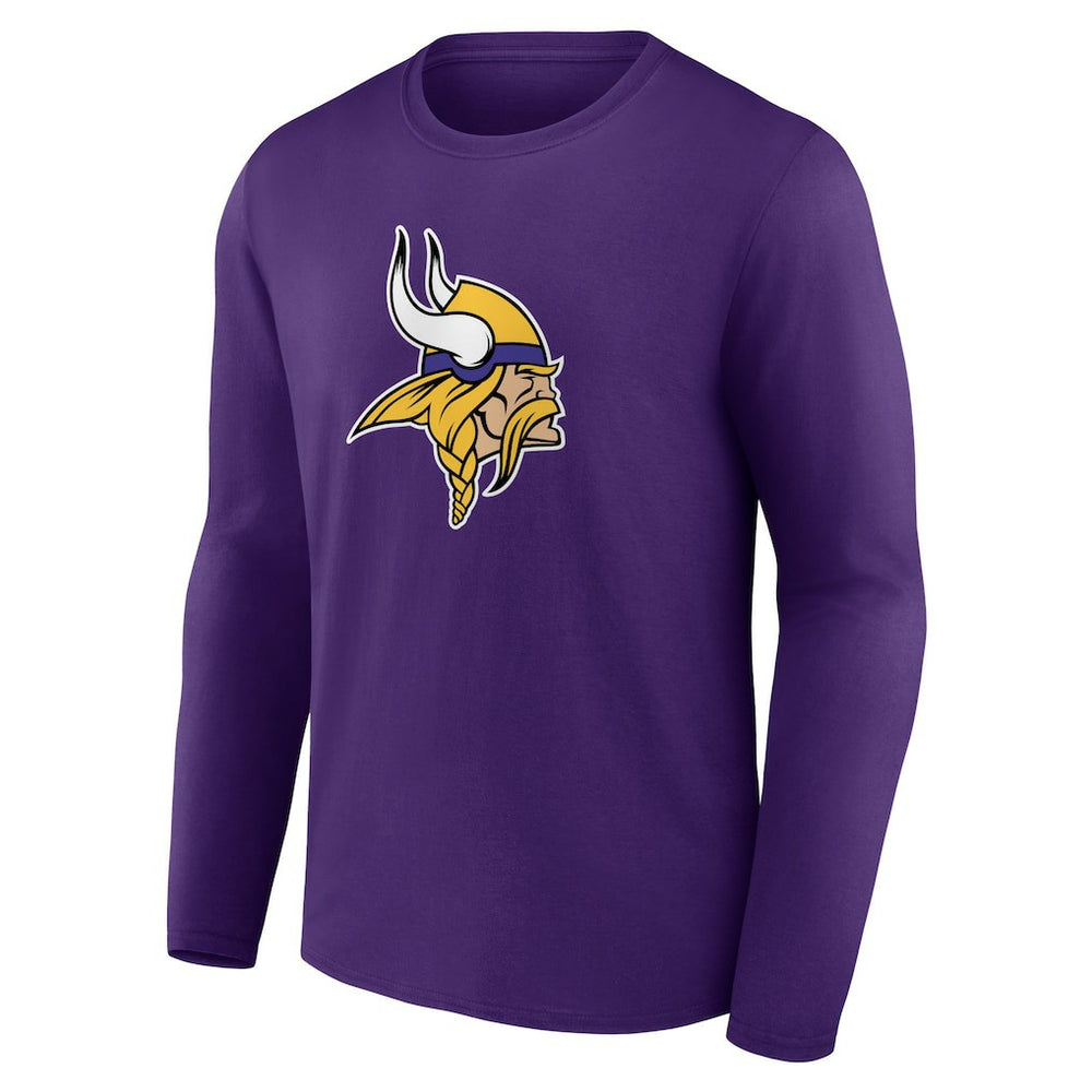 Minnesota Vikings  Primary Team Logo Long Sleeve T-Shirt