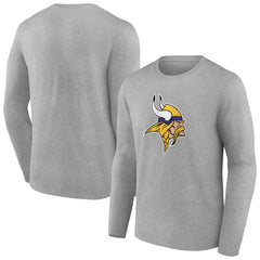 Minnesota Vikings  Primary Team Logo Long Sleeve T-Shirt
