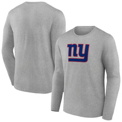 New York Giants  Primary Team Logo Long Sleeve T-Shirt