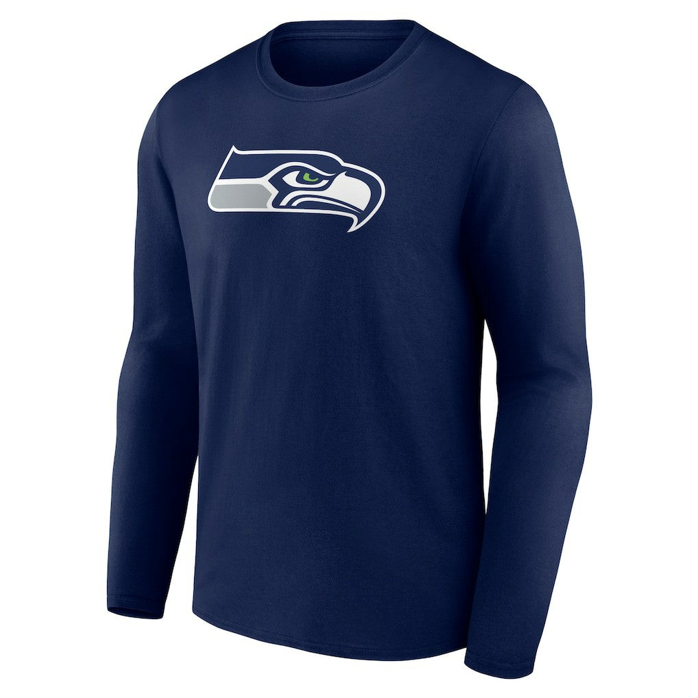 Seattle Seahawks  Primary Team Logo Long Sleeve T-Shirt