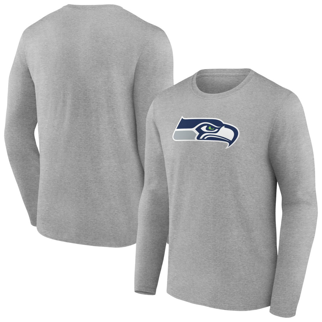 Seattle Seahawks  Primary Team Logo Long Sleeve T-Shirt
