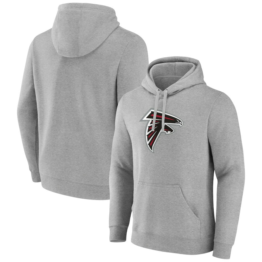 Atlanta Falcons  Primary Team Logo Fitted Pullover Hoodie
