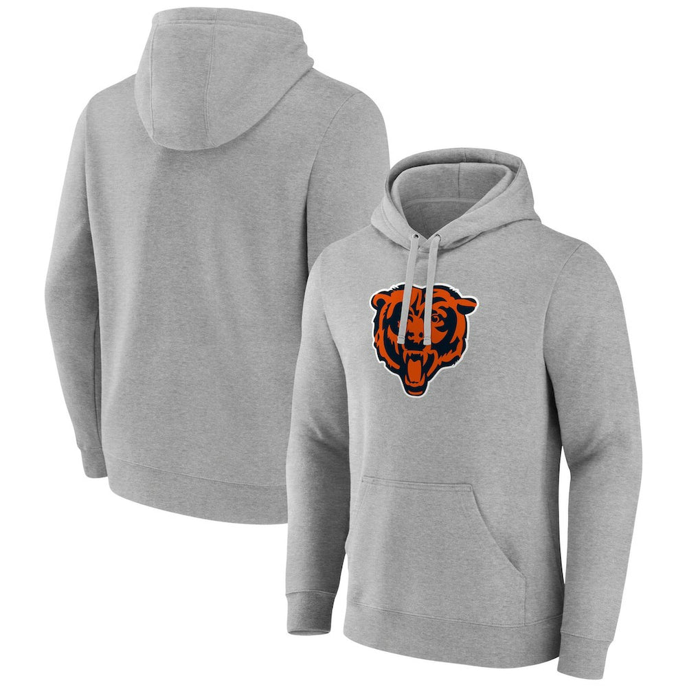 Chicago Bears  Primary Team Logo Fitted Pullover Hoodie