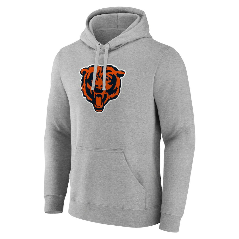 Chicago Bears  Primary Team Logo Fitted Pullover Hoodie