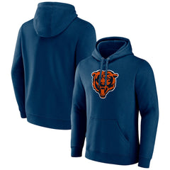 Chicago Bears  Primary Team Logo Fitted Pullover Hoodie