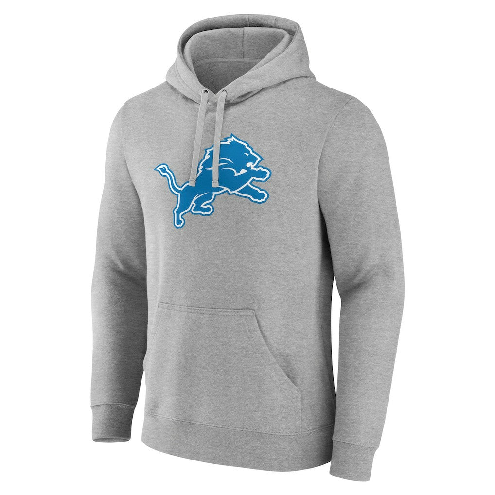 Detroit Lions  Primary Team Logo Fitted Pullover Hoodie