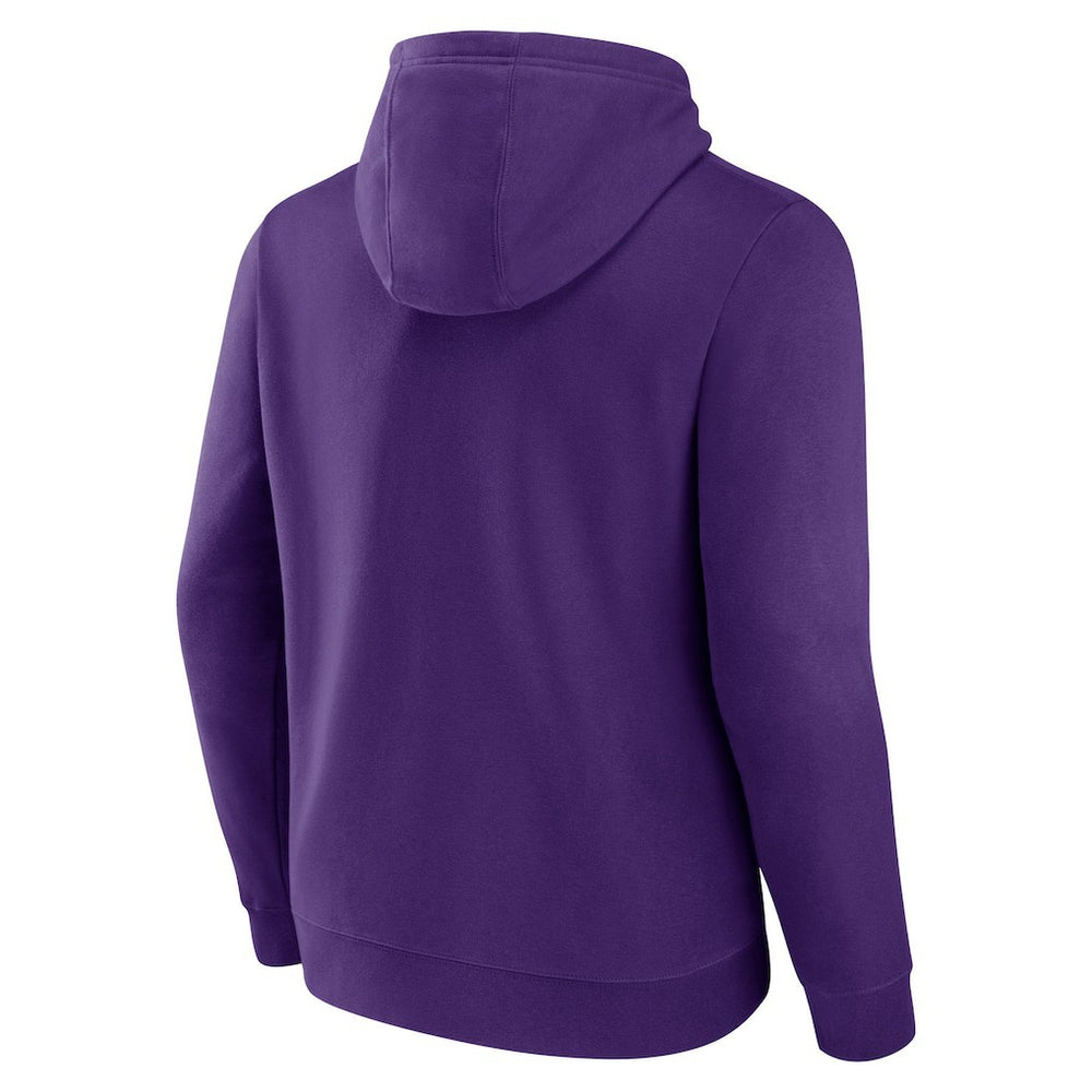 Minnesota Vikings  Primary Team Logo Fitted Pullover Hoodie