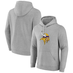 Minnesota Vikings  Primary Team Logo Fitted Pullover Hoodie