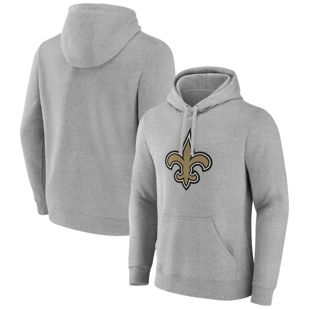 New Orleans Saints  Primary Team Logo Fitted Pullover Hoodie