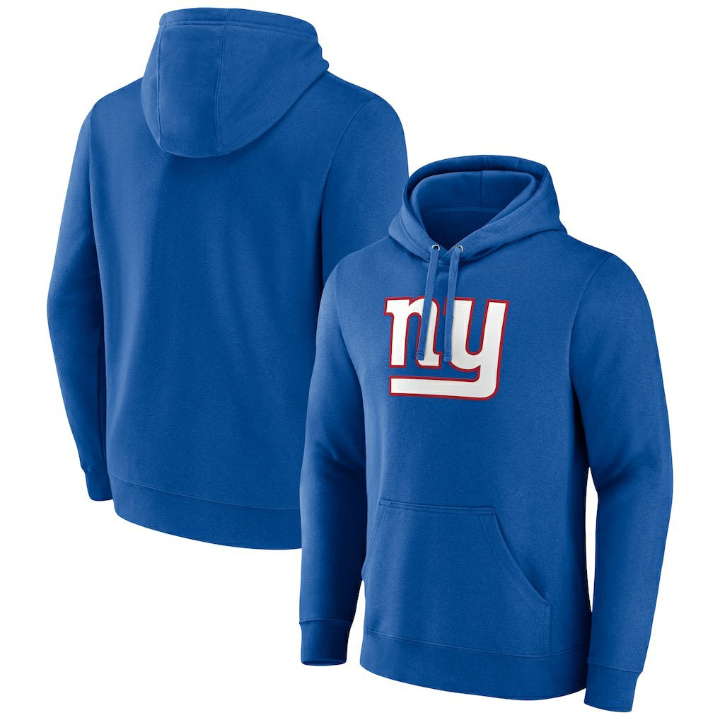 New York Giants  Primary Team Logo Fitted Pullover Hoodie