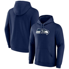 Seattle Seahawks  Primary Team Logo Fitted Pullover Hoodie